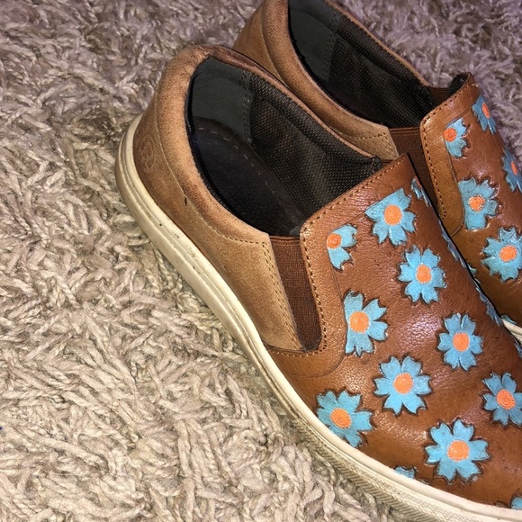 Roper floral Mane Daisies Casual Womens Casual Burnished Tan W Tooled Fl… - Picture 4 of 10